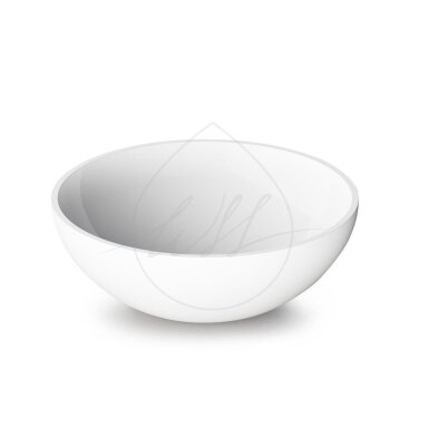 Paa Round On pastatomas praustuvas baltas blizgus Paa Round On pastatomas praustuvas baltas blizgus