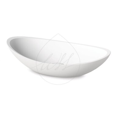 Paa Felice Silkstone pastatomas praustuvas baltas matinis Paa Felice Silkstone pastatomas praustuvas baltas matinis