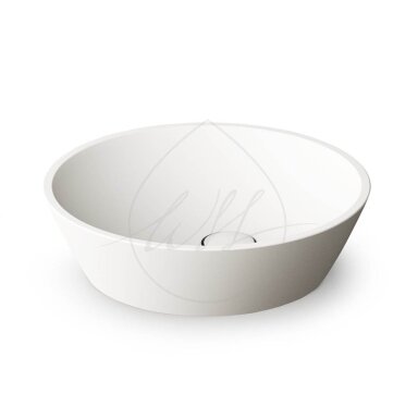 Paa Deco Silkstone pastatomas praustuvas baltas matinis Paa Deco Silkstone pastatomas praustuvas baltas matinis
